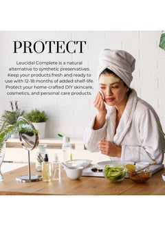 Skin Perfection Leucidal Complete Protection Moisturizing Waterbased Diy Beauty Synthetic Preservative Alternative Radish Root Liquid + Amticide Coconut Lactic Acid Lotion Making Supplies Skin Perfection  - Image 3