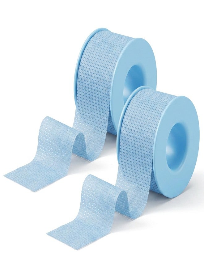Quilax 2 Rolls 1" Wide Breathable Eyelash Tape for Eyelash Extensions - Image 1