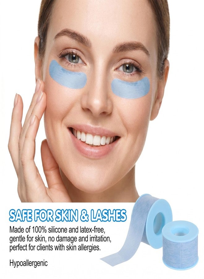 Quilax 2 Rolls 1" Wide Breathable Eyelash Tape for Eyelash Extensions - Image 5