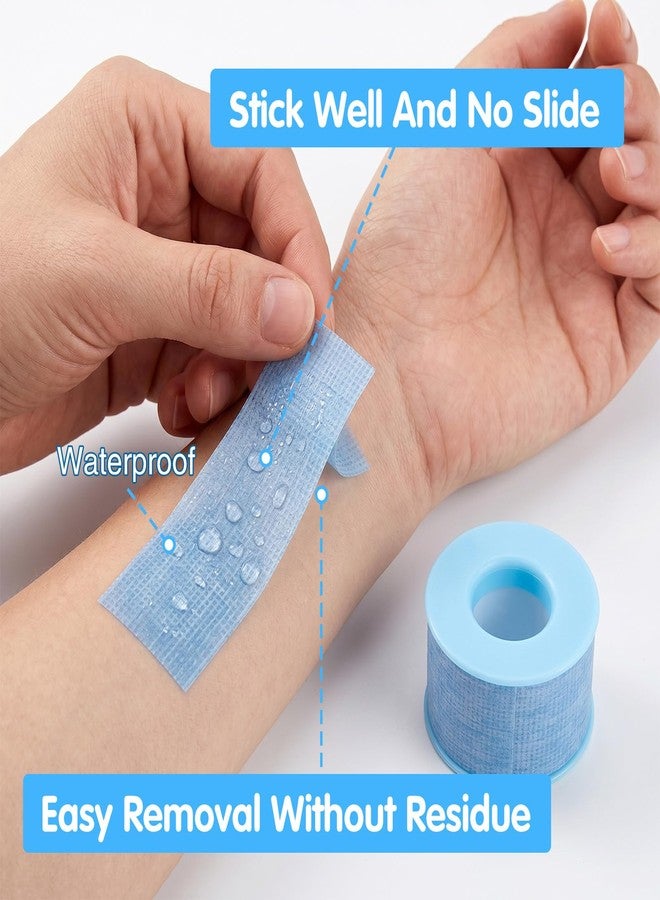 Quilax 2 Rolls 1" Wide Breathable Eyelash Tape for Eyelash Extensions - Image 3