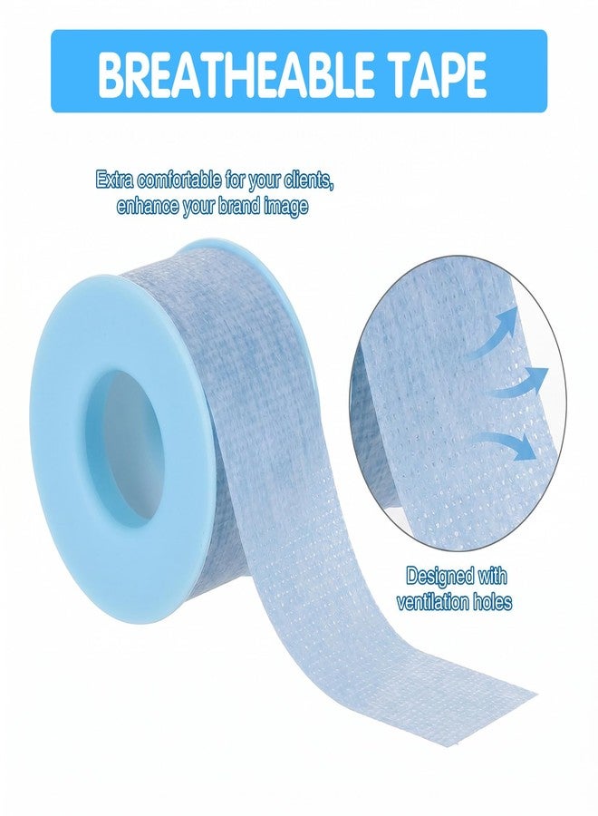 Quilax 2 Rolls 1" Wide Breathable Eyelash Tape for Eyelash Extensions - Image 4