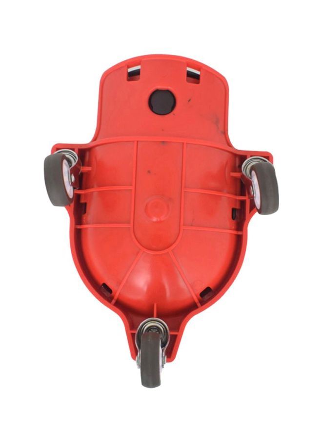 NIBEMINENT Knee Pad Protector With Wheels Red/Black 29.5x22x8.8centimeter - Image 4