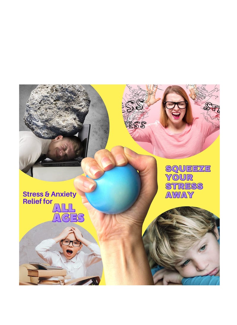SYOSI - Planet Solar System Stress Ball, Anti Stress Solar Planets Balls, Planet Educational Toys, Toy Solar System Balls, Planet Educational Toys, Fun Solar Planets Balls for Kids and Adult - Image 1