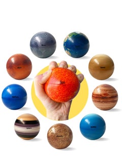 Planet Solar System Stress Ball, Anti Stress Solar Planets Balls, Planet Educational Toys, Toy Solar System Balls, Planet Educational Toys, Fun Solar Planets Balls for Kids and Adult