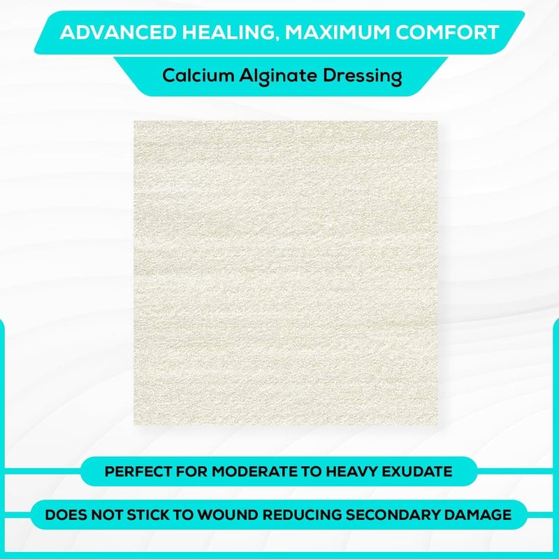 MedVance TM Alginate  Calcium Alginate Dressing 425x425 Box of 5 dressings - Image 5