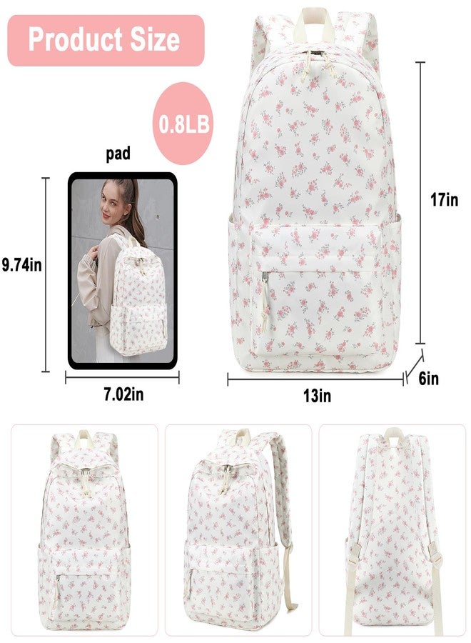 Bluboon School Backpack for Teen Girls Women Laptop Backpack College Bookbags Middle School Travel Work Commuter Back Pack - Image 3