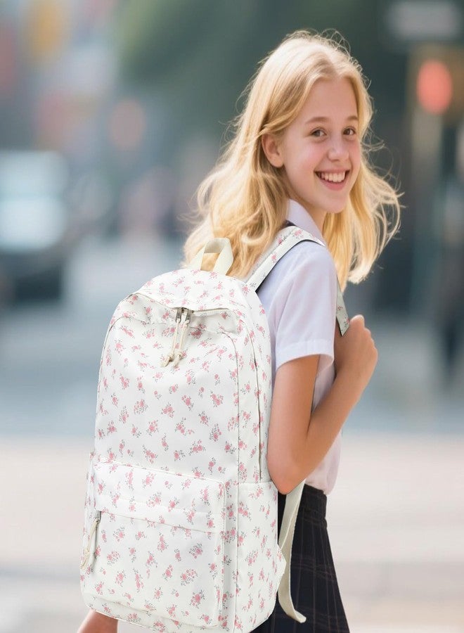 Bluboon School Backpack for Teen Girls Women Laptop Backpack College Bookbags Middle School Travel Work Commuter Back Pack - Image 2