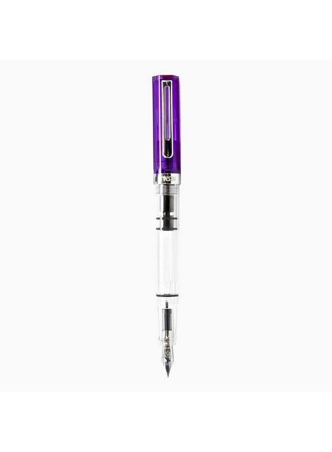 TWSBI,Fountain Pen Eco Transparent Purple. (Medium) - Image 2