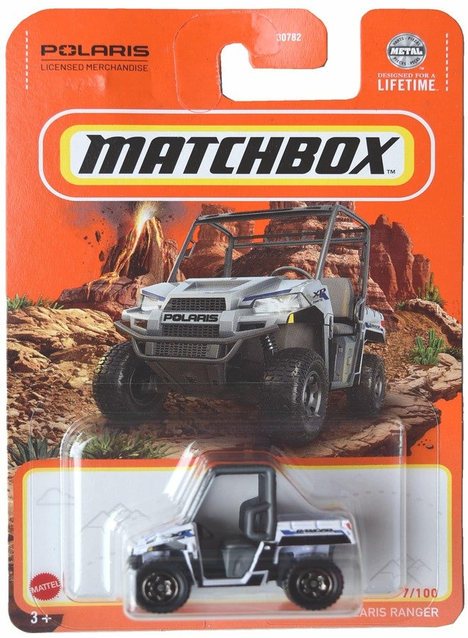 Matchbox Polaris Ranger, White 7/100, HVL31
