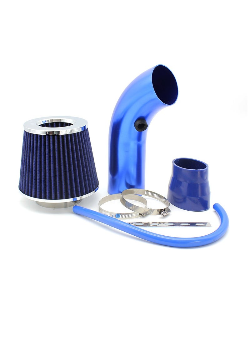 general 3Inch automotive aluminum alloy intake pipe modification kit 76mm air filter universal filter element mushroom head - Image 4