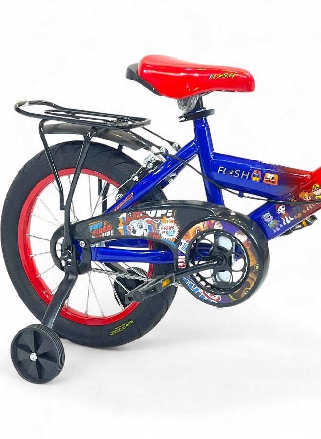 فلاش دراجة اطفال ولادي فيها اصوات وانوار من فلاش - لون احمر - مقاس 16 من 5 سنوات ل8 سنوات - الوكيل الرسمية في مصر المنتج GTG TOYS - Image 4