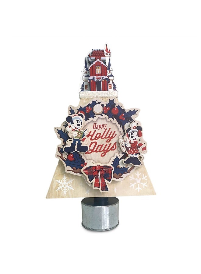 Disney Featured Mickey and Minnie Festive Musical Tree