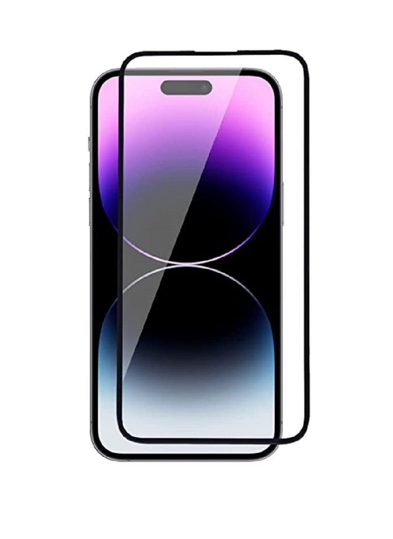 Super Tempered Glass Screen Protector 5D Designed For iPhone 14 Pro Max Full Glue Edge to Edge Full Screen Coverage And Bubble Free - Image 1