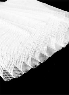 (8 Pack) Silicone Dehydrator Sheets, Dostk Premium Non Stick Dehydrator Mats for Fruit Dryer Mesh, Dehydrator Tray Liner Reusable (14 x 14 inch)