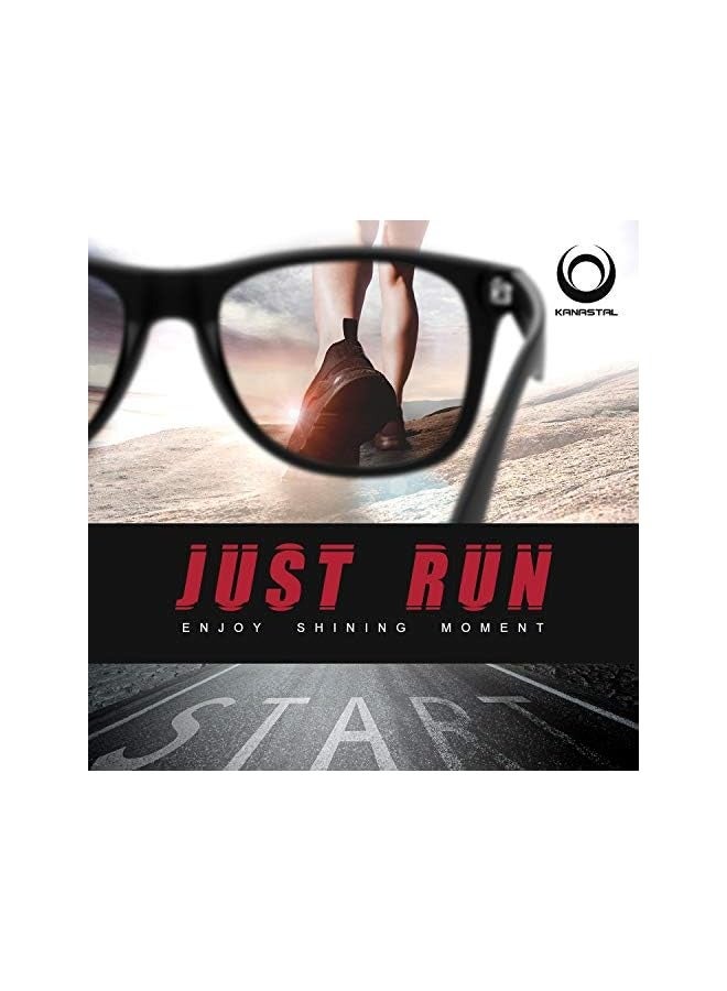 بروماس نظارات شمسية مستقطبة للرجال، نظارات شمسية مربعة أنيقة للنساء، ظلال كلاسيكية للنساء، قيادة الصيد في الهواء الطلق حماية 100% من الأشعة فوق البنفسجية 400 (زوجان) - Image 4