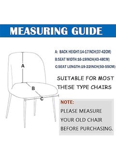 Beauenty Velvet Plush Dining Chairs Cover 1Pcs,Stretch Curved Seat Chair Slipcover Half Round Home Hotel Chair Cover Removable Seat Protectors For Kitchen Living Room Decor  - Image 2
