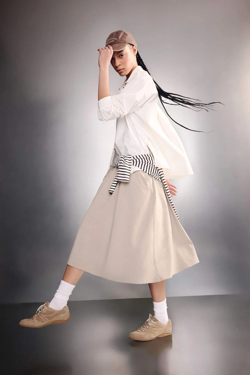 DeFacto Standard Fit Woven Skirt
