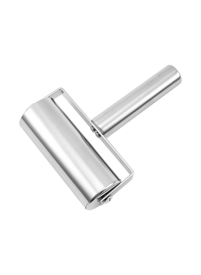 Stainless Steel Double-headed Flour Stick Multifunctional T-shaped Rolling Pin Non-stick Dumpling Skin Rolling Pin Baking Dumpling Stick  - Image 1