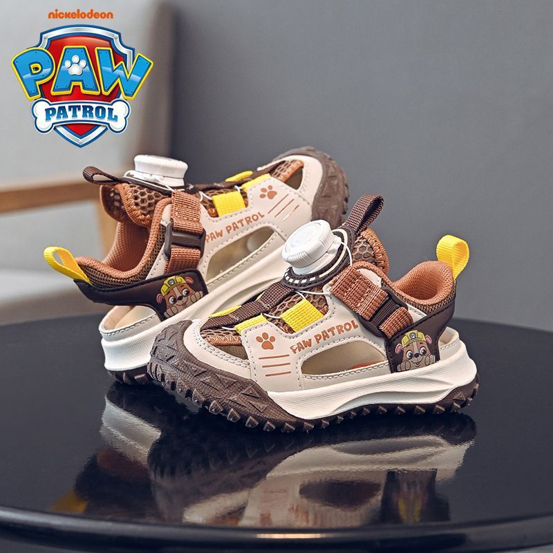 Wang Wang Team Children'S Shoes 2025 Style Baotou Soft-Soled Girls Boys Dirt-Resistant Durable Anti-Collision Children'S Sandals - Image 4