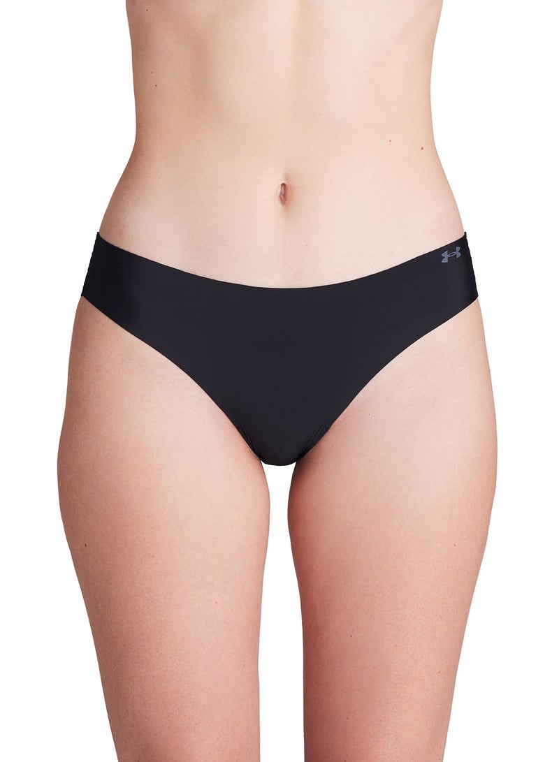 UNDER ARMOUR 3 Pack Pure Stretch No-Show Bikini Solid Boxer - Image 1
