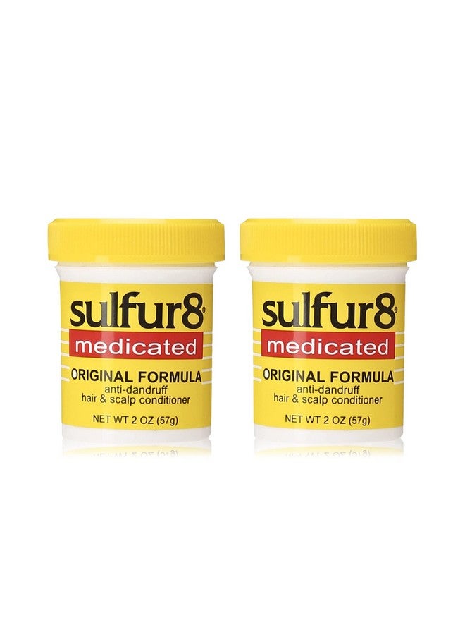 Sulfur 8 Medicated Original Formula Antidandruff Hair And Scalp Conditioner 2 Oz (Pack Of 2) - Image 1