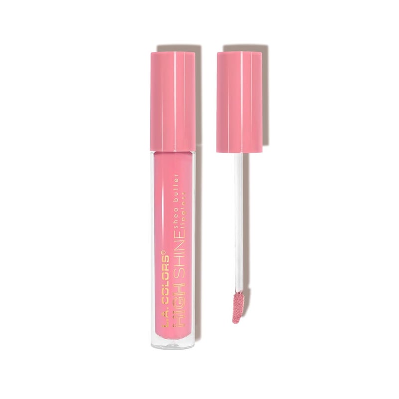 L.A. Colors LA COLORS High Shine Shea Butter Lip Gloss Baby Cakes 014 Oz 