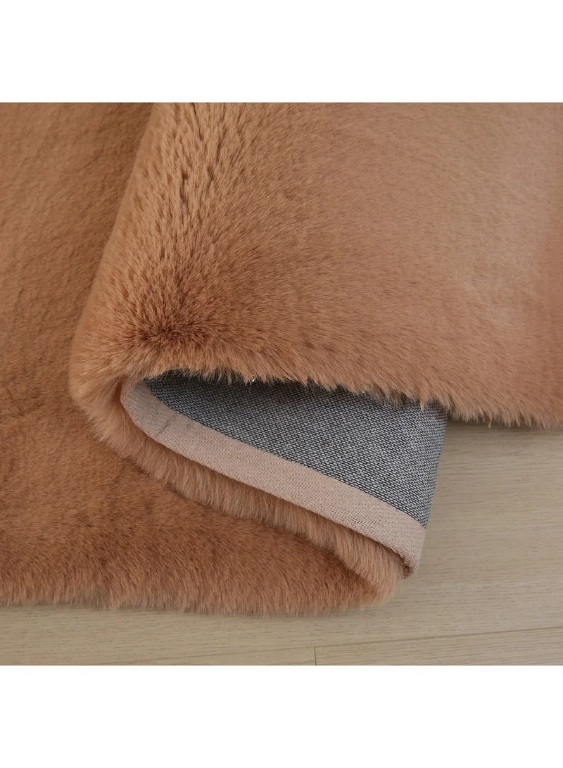 هوم بوكس سجادة فاخرة من فراء الأرانب الصناعي  ×  سم