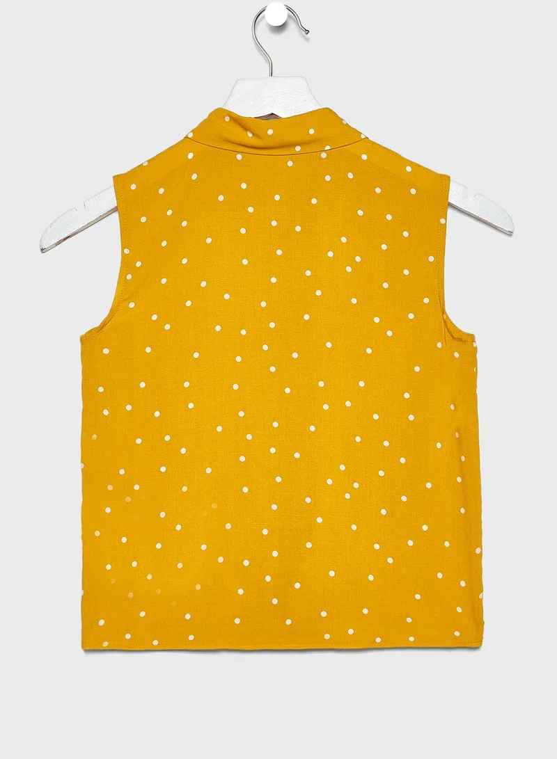 DeFacto Kids Front Knot Shirt