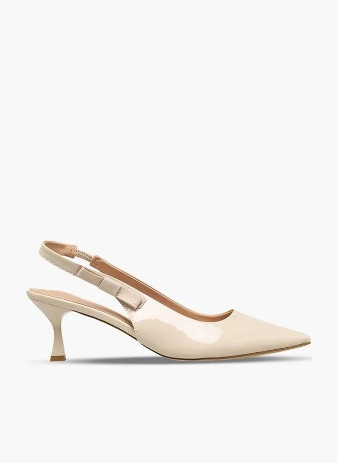 سيليست Women Kitten Heel Slingback Shoes