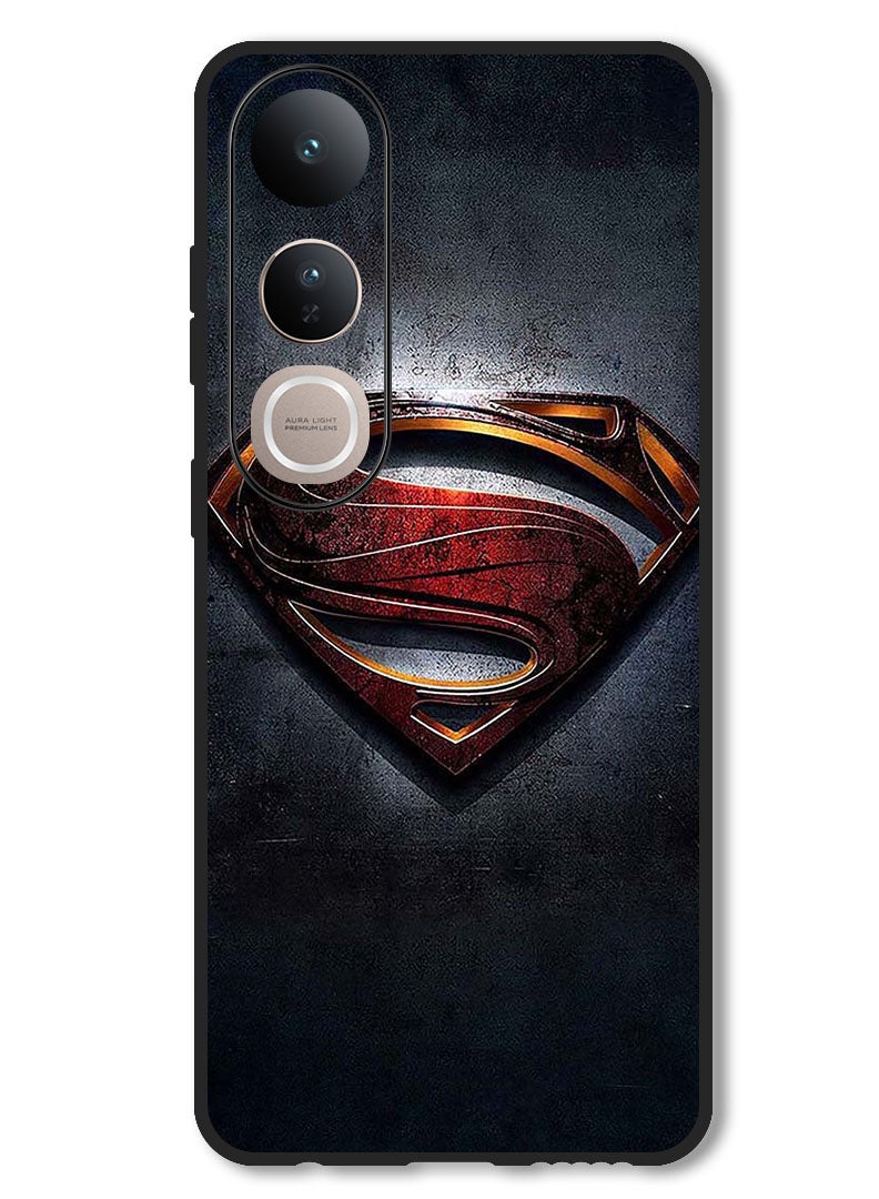 Theodor Case Compatible with Vivo V50 Lite Protection Shockproof Bumper Cover Supe Man - Image 1