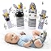 PHEZAPA Baby Toys 06 MonthsHigh Contrast Baby Toys for NewbornBlack and White ToysInfant Rattle Socks and Wrist ToyNewborn Toys 0 3 Months Brain Development06 Months Babies Boy Girl Gift - Image 3