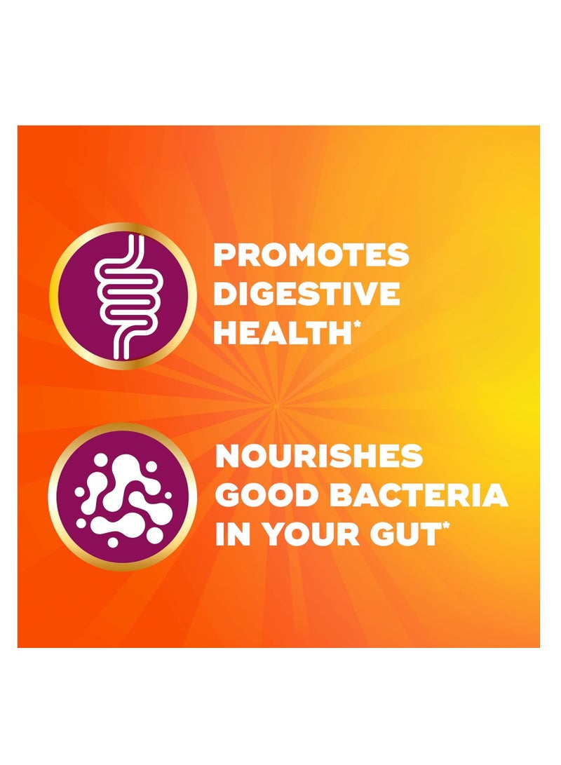 Metamucil Fiber Supplement 72 Gummies, Sugar Free Orange Flavor - Image 3