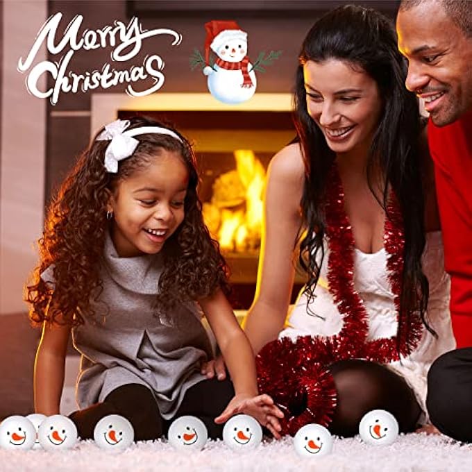 Kasyat 36 Pieces Christmas Stress Ball Snowman Stress Toys Stress Relief Cute Sensory Toys Christmas Party Favors for Party Bag Filler Stocking Stuffers Gifts Suitable for Ages 3+ - Image 3