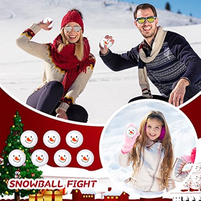Kasyat 36 Pieces Christmas Stress Ball Snowman Stress Toys Stress Relief Cute Sensory Toys Christmas Party Favors for Party Bag Filler Stocking Stuffers Gifts Suitable for Ages 3+ - Image 5