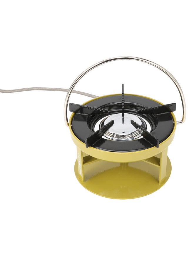 AL SANIDI Surhead indian Gas Stove for camping, Small gas stove, Green, 18.5 Cm - Image 4