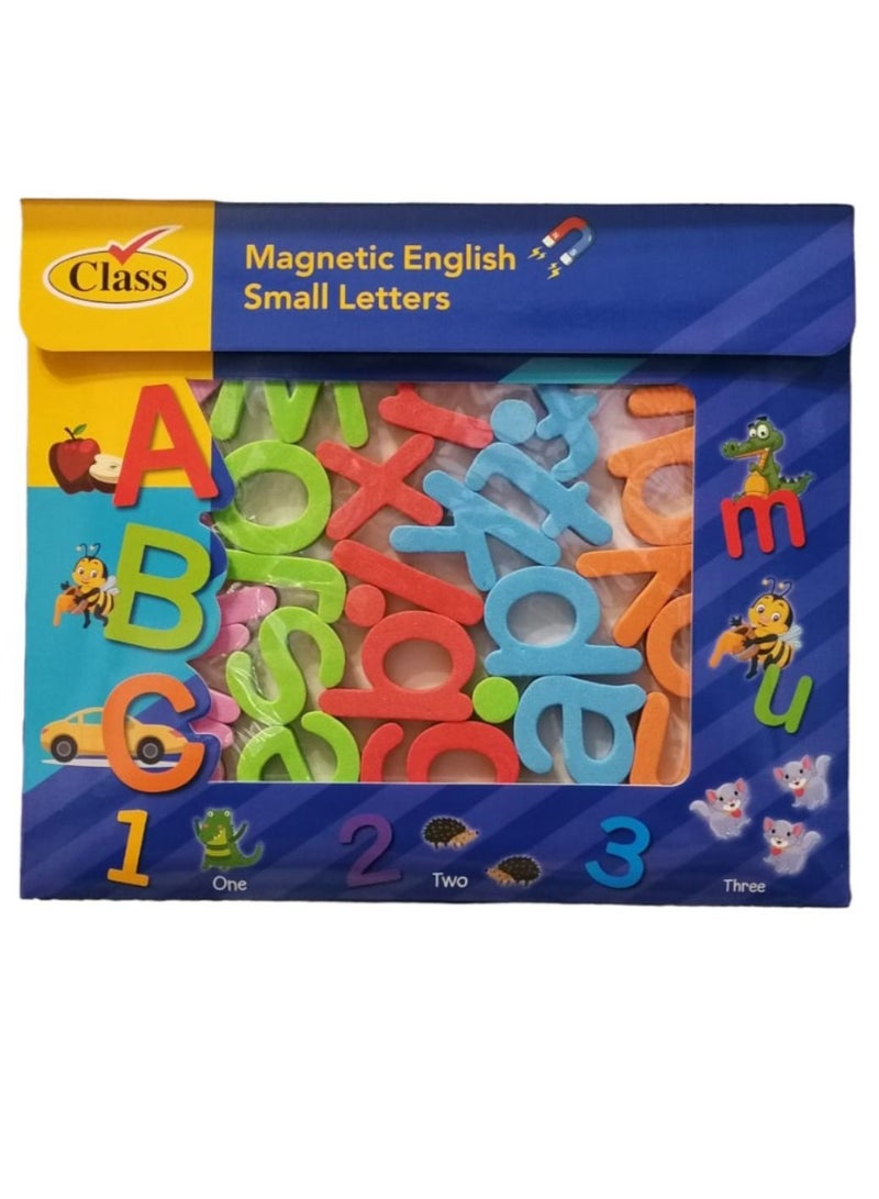 كلاس الحروف الإنجليزية المغناطيسية الصغيرة متعددة الألوان - Image 1