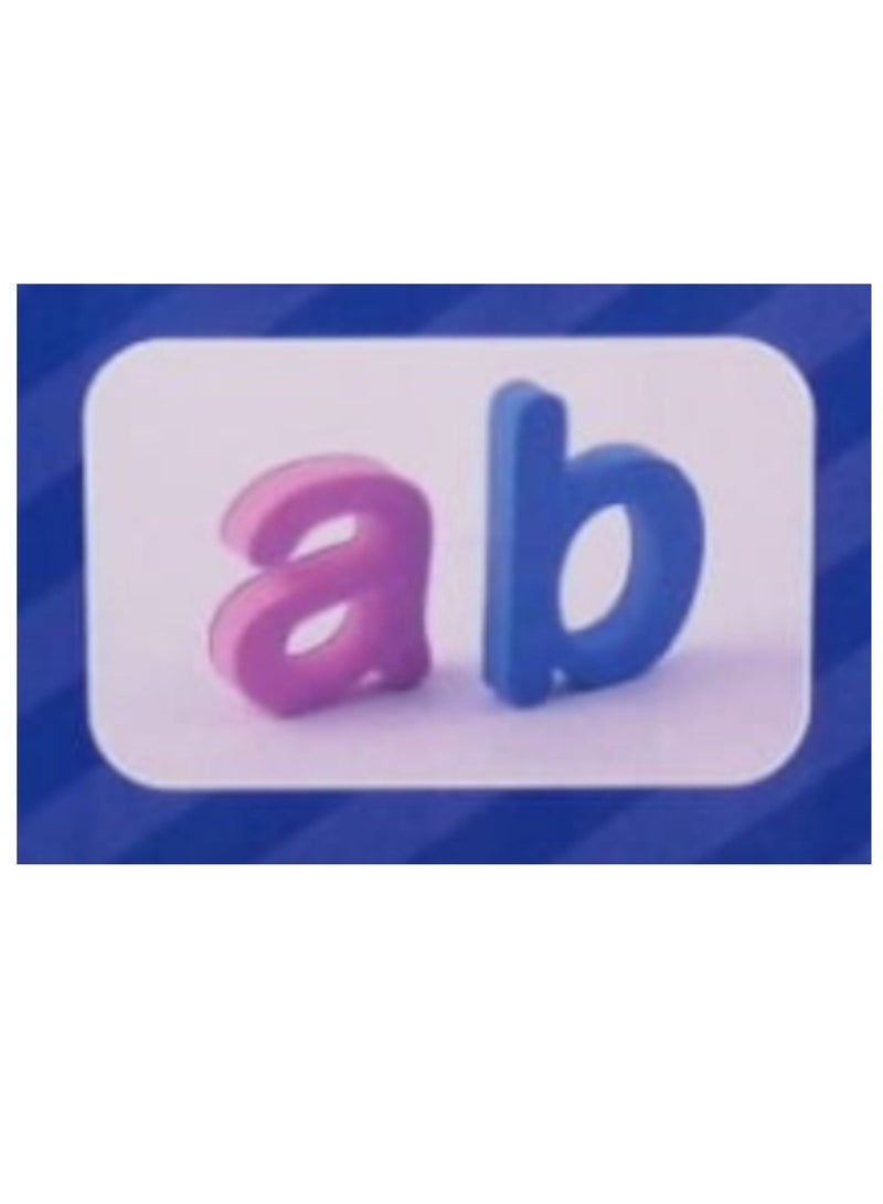 كلاس الحروف الإنجليزية المغناطيسية الصغيرة متعددة الألوان - Image 3