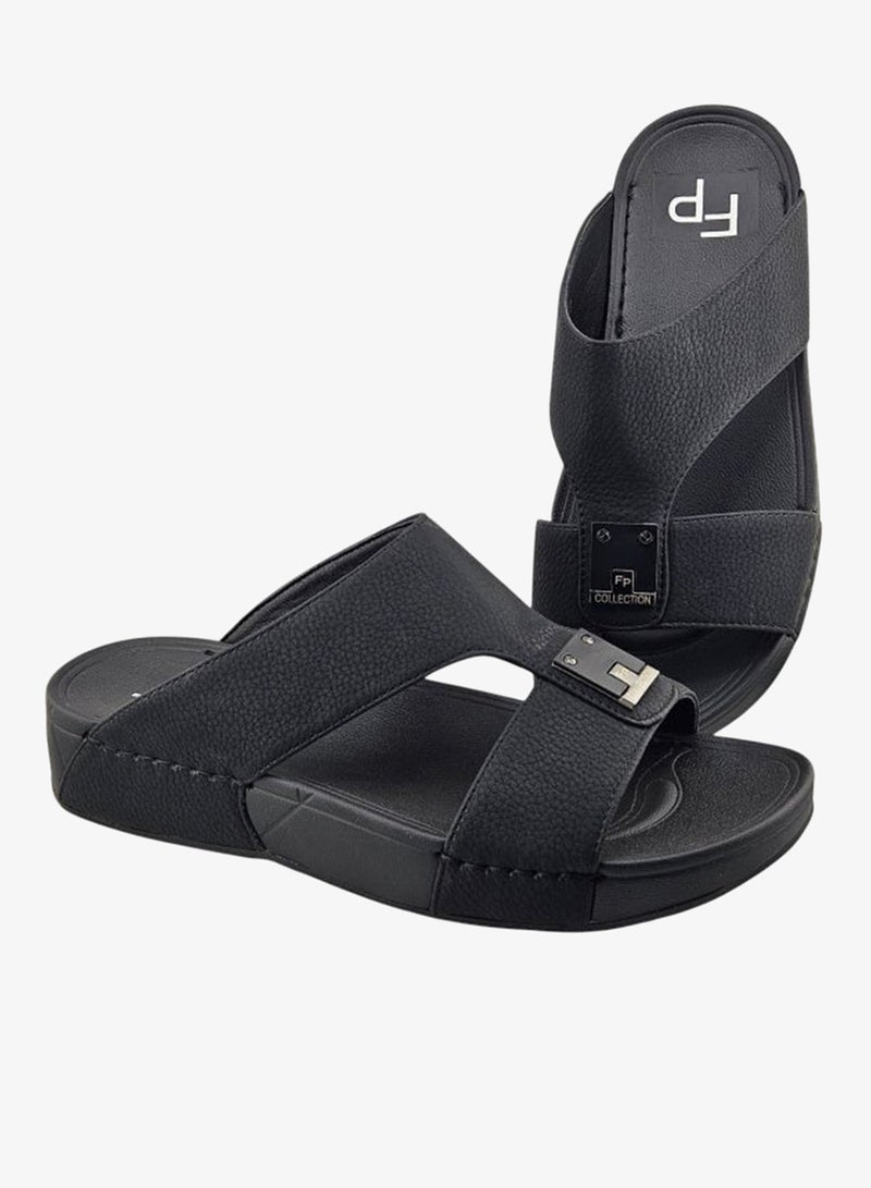 Footprint Cushion Ease Arabic Sandals for Men – Comfortable Cushioned Slip-On Slippers for Daily Wear - Image 5