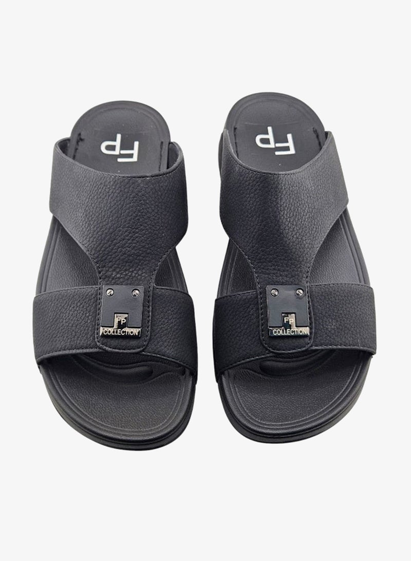Footprint Cushion Ease Arabic Sandals for Men – Comfortable Cushioned Slip-On Slippers for Daily Wear - Image 3