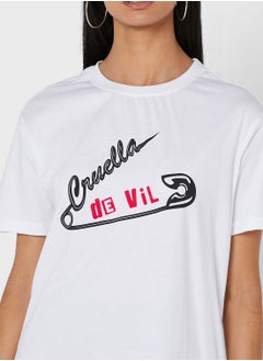 DIFUZED Disney - Cruella Women'S Short Sleeved T-Shirt  - Image 3