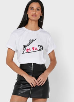 DIFUZED Disney - Cruella Women'S Short Sleeved T-Shirt  - Image 1