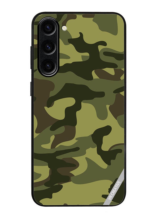 VR CREATIVE Protective Case Cover For Samsung Galaxy S23 Plus Military Texture Design Multicolour - Image 1