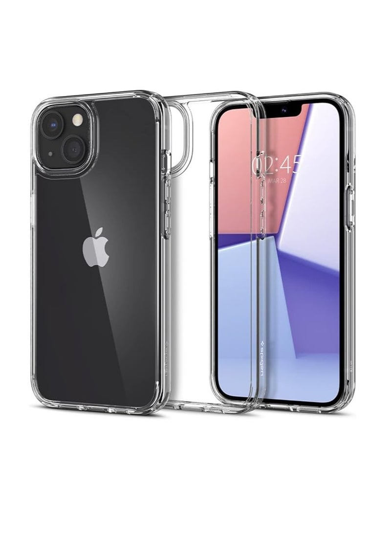 سبايجن غطاء Spigen Crystal Hybrid الشفاف لهاتف iPhone 13 – تصميم أنيق مع حماية مزدوجة - Image 2