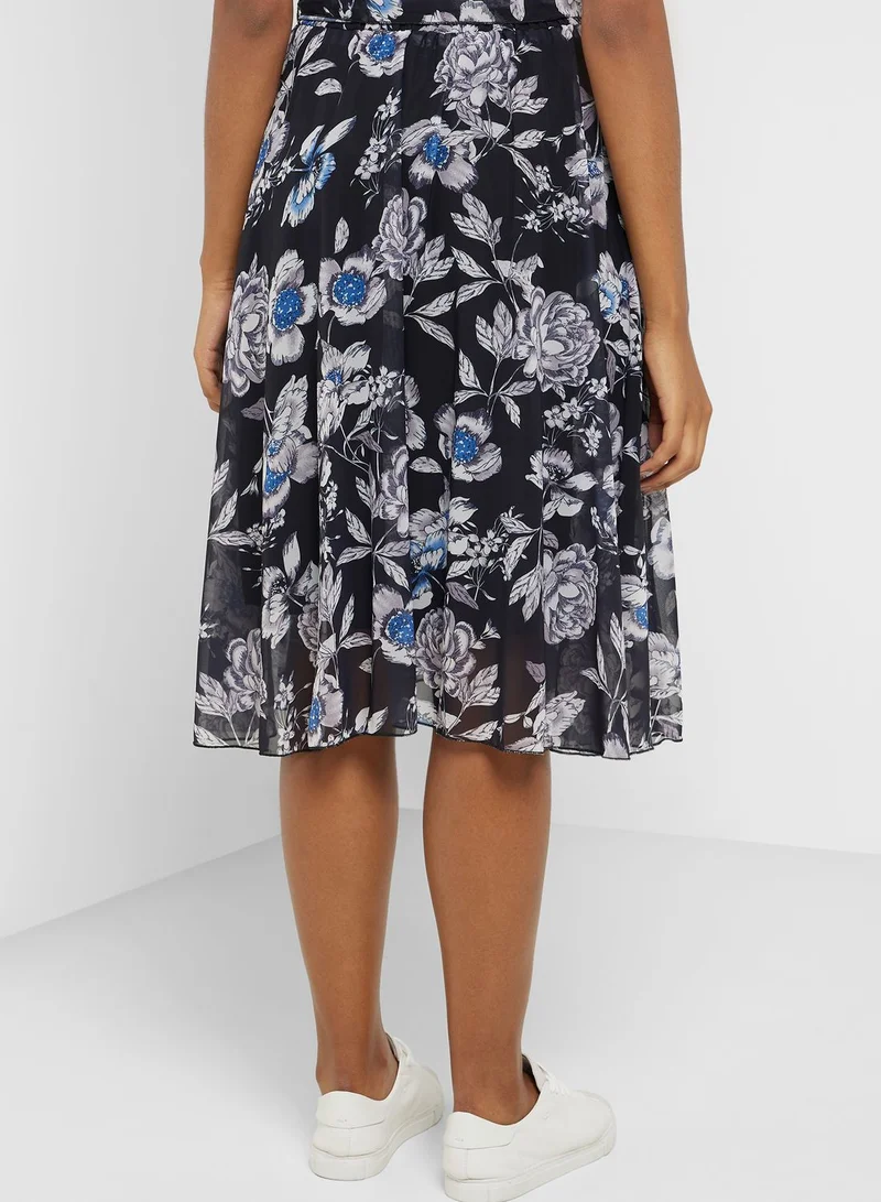 ELLA Floral Print Skirt