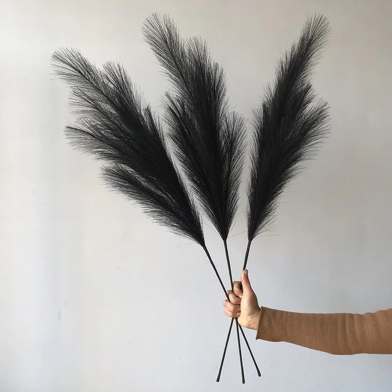 Bluejw Large Natural Pampas Grass Decor - Dried Plants for Wedding, Christmas, Valentine's Day & Beautiful Home Decoration - Image 1