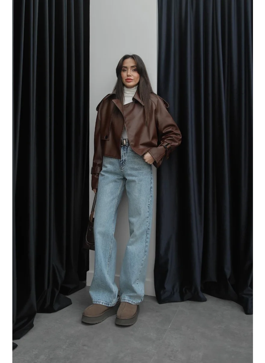 Havoş Light Blue Kuzmina Straight Jeans