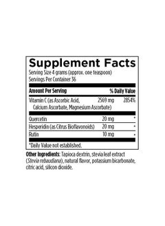 designs for health C+BioFizz Fizzy Vitamin C Drink Powder High Potency Vitamin C Powder with Bioflavonoids - Immune + Antioxidant Support Vitamin Powder Drink Mix - Vegan (36 Servings / 144g)  - Image 3