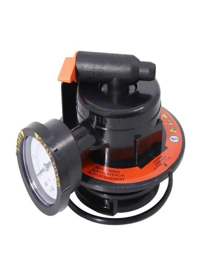 Poolzilla Manual Air Relief Assembly, Compatible with DEX2420MAR2, Pro-Grid De Filters, SwimClear and Swim Clear Cartridge Filters, Air Relief Valve Replacement for DE and Cartridge Pool Filters - Image 1