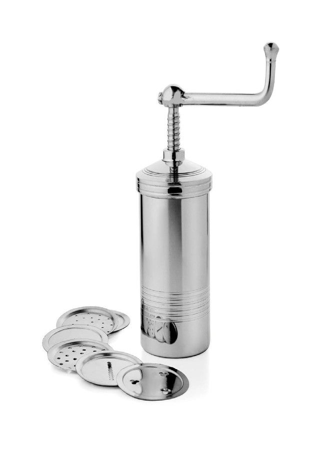 TOP TRICK Snacks Maker with 6 Different jalis, Stainless Steel Plates for Making Sev, Bhujiya, Papdi, Gathiya, Murukku, Chakli, Kitchen Tool for Making Namkeen Snacks, Farsan Maker. - Image 1