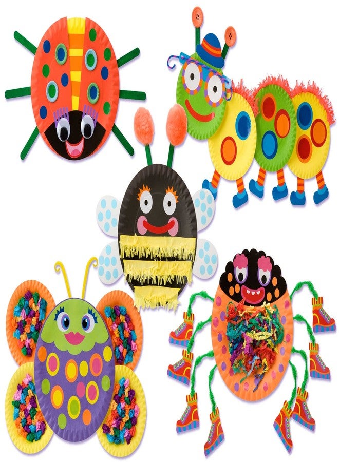 Alex Little Hands Paper Plate Bugs Kids Toddler Art and Craft Activity - Image 2